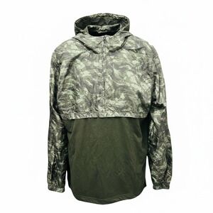 Under Armour Sportstyle Wind Anorak Camo Pullover Jacket Men's XL Half Zip